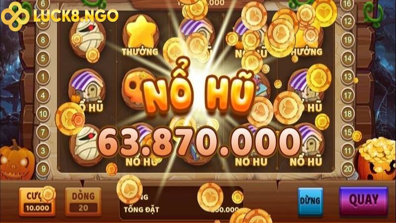 Nổ hũ Luck8 mang đến trải nghiệm thú vị cho hội viên